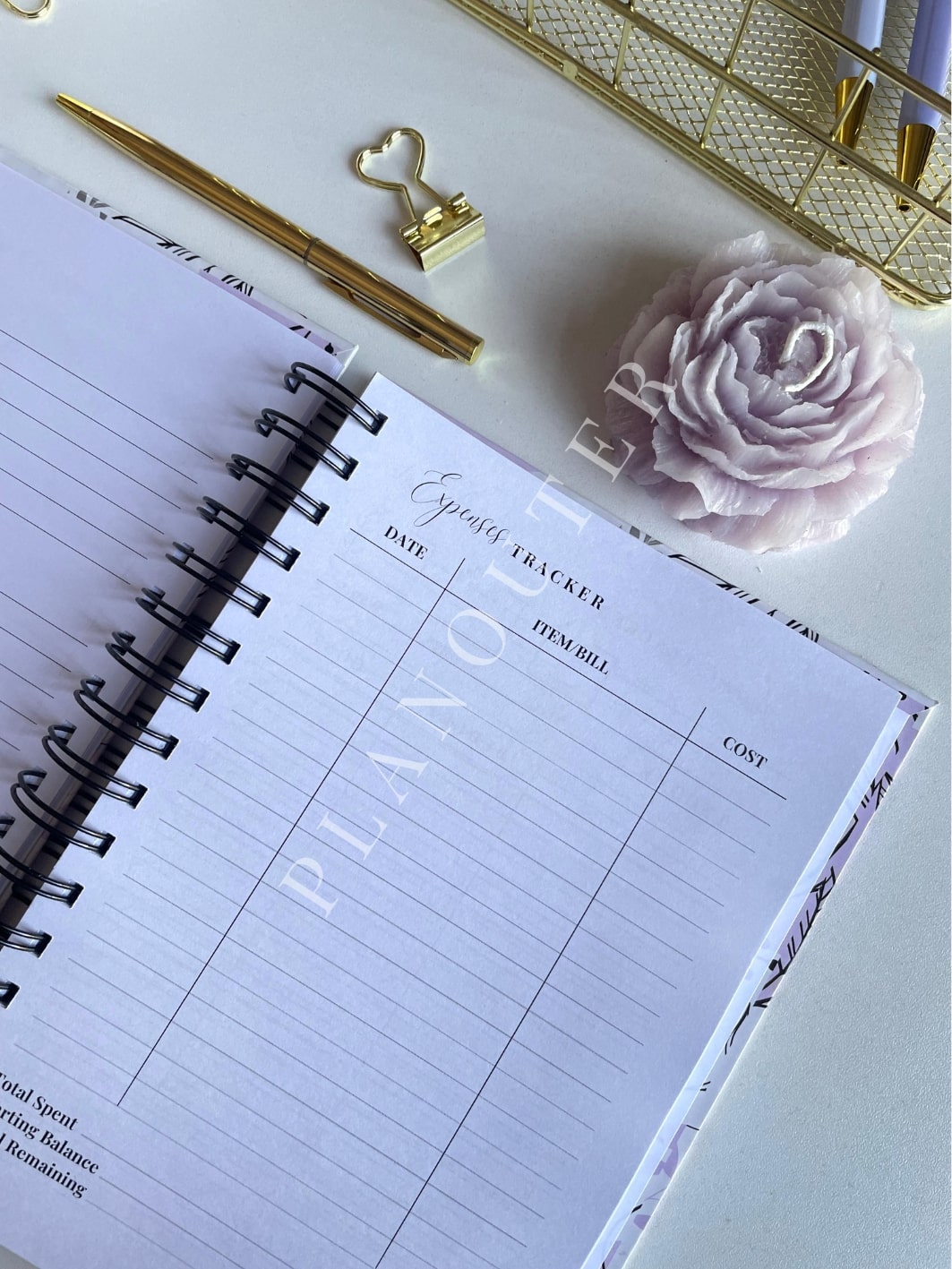 Vegan Leather You Can & You Will Foil 2026 Weekly Planner
