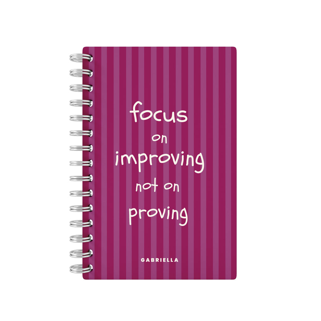 Focus On Improving Not On Proving Pink - Student Planner