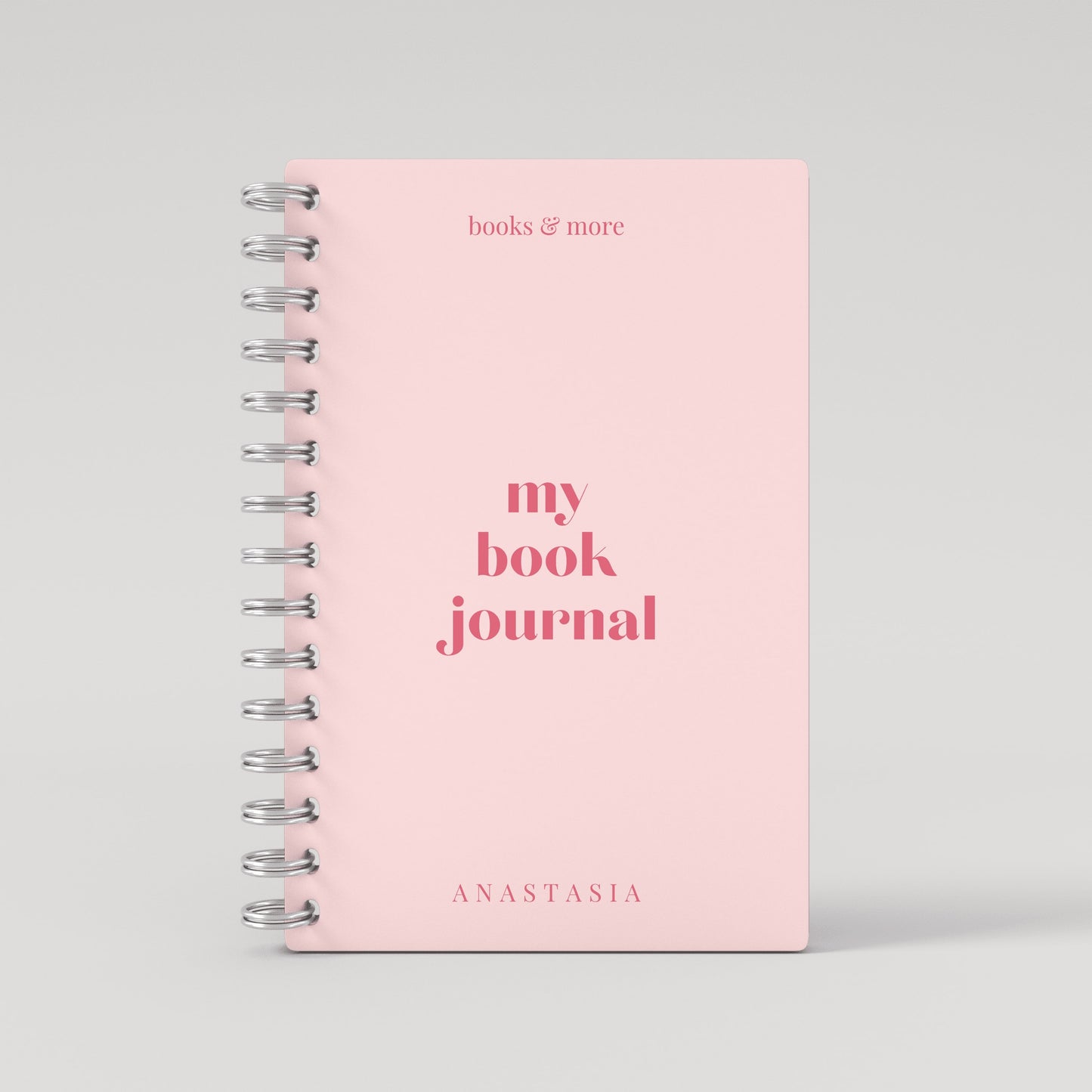 My Book Journal - Pink