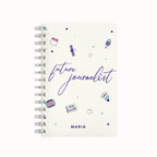Future Journalist Lined Notebook