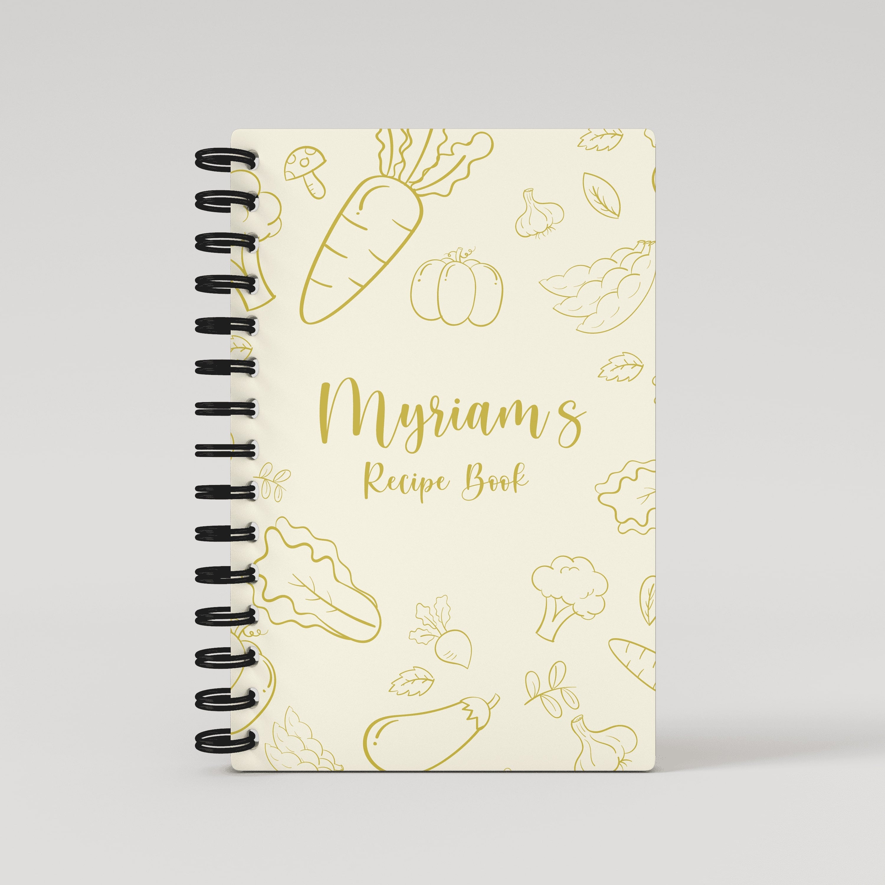 Veggies Sketches Recipe Book