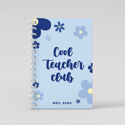 Cool Teacher Club Blue - Teacher Planner