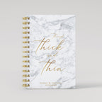 Thick & Thin - Gold Foil Wedding Planner