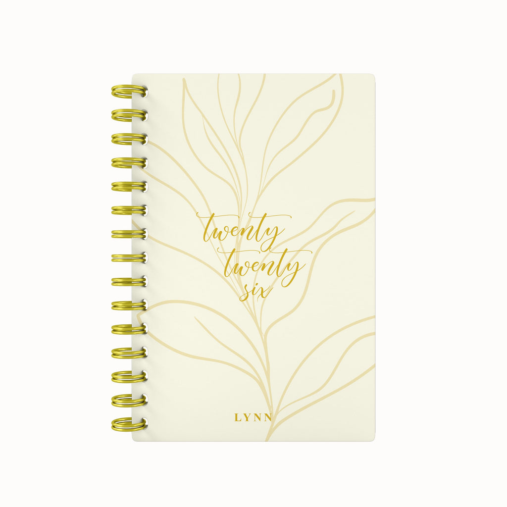 Blooming Foil 2026 Daily Planner
