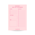 Daily Notepad - Pink