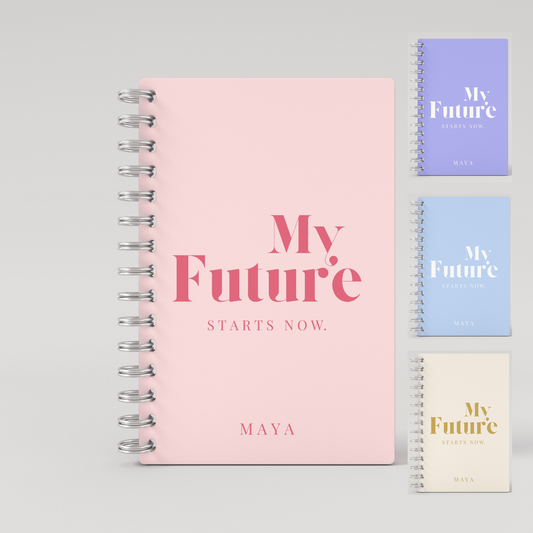 My Future Starts Now Lined Notebook