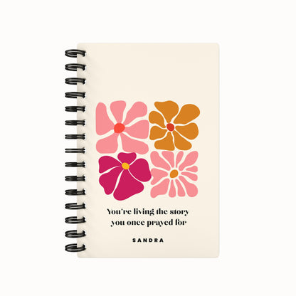 Organic Flowers 2026 Daily Planner - Fuchsia