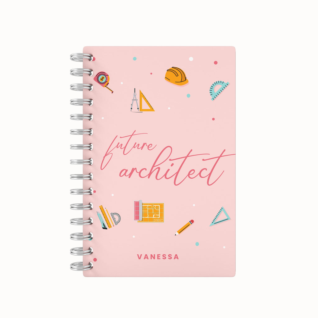 Future Architect Lined Notebook