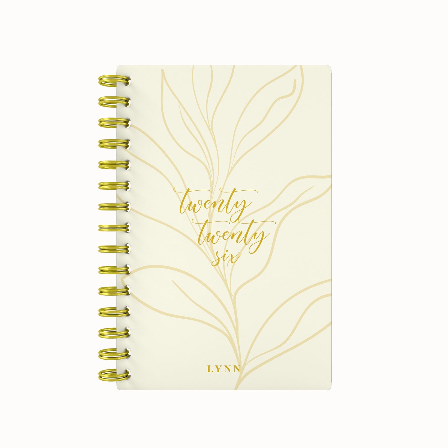 Blooming 2026 Foil Lined Notebook