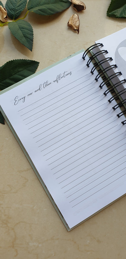 Aqua Fuschia Purple Marble 2024 Daily Planner