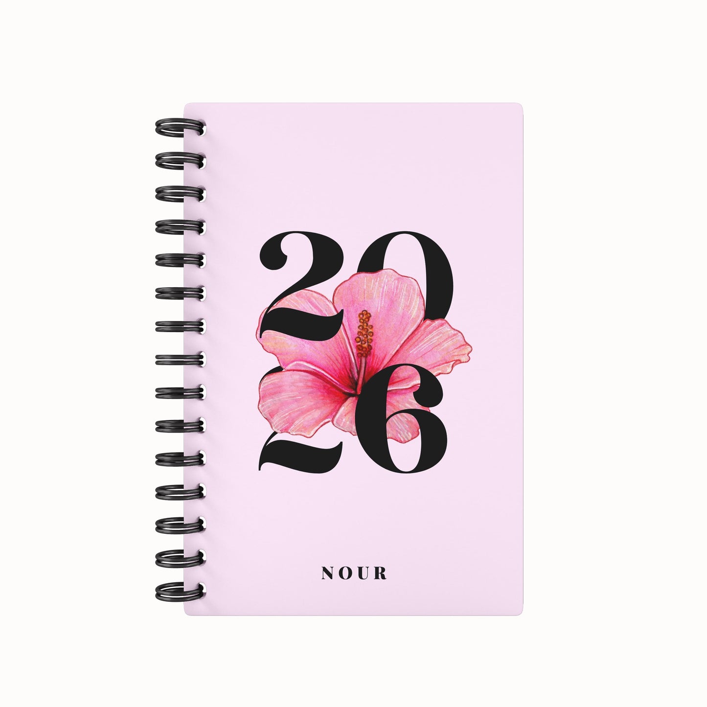 Blooming Undated Daily Planner - Pink