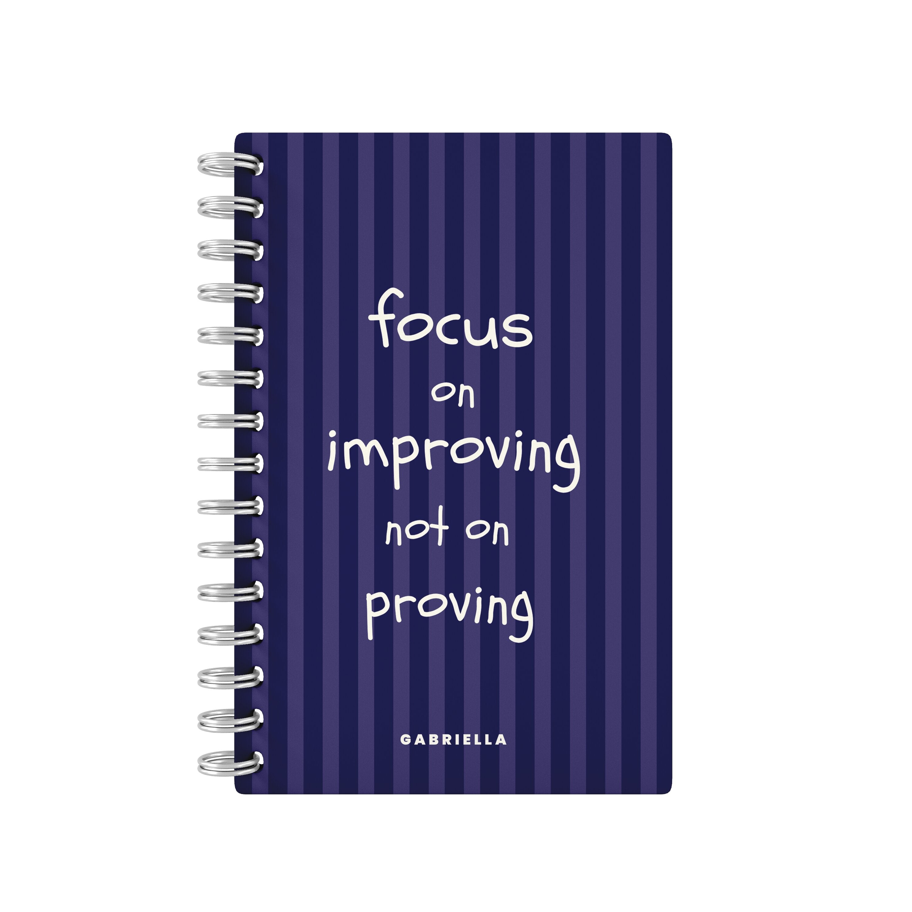 Focus On Improving Not On Proving Blue - Student Planner
