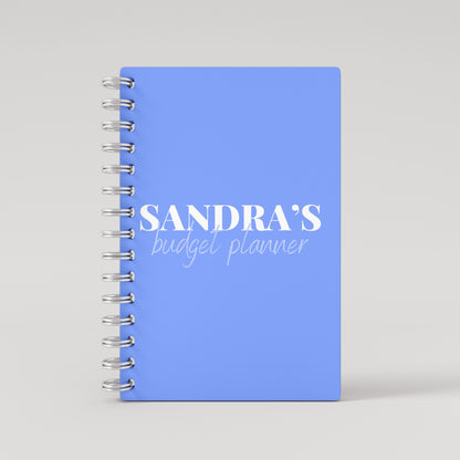 Names Budget Planner - Blue