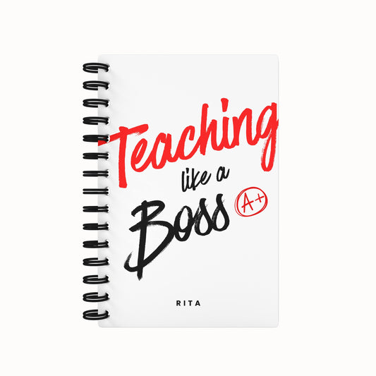 Teaching like a Boss Red - Teacher Planner