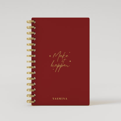 Make It Happen Foil 2025 Weekly Planner