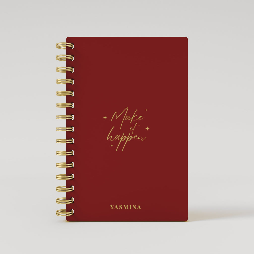 Make It Happen Foil 2026 Daily Planner