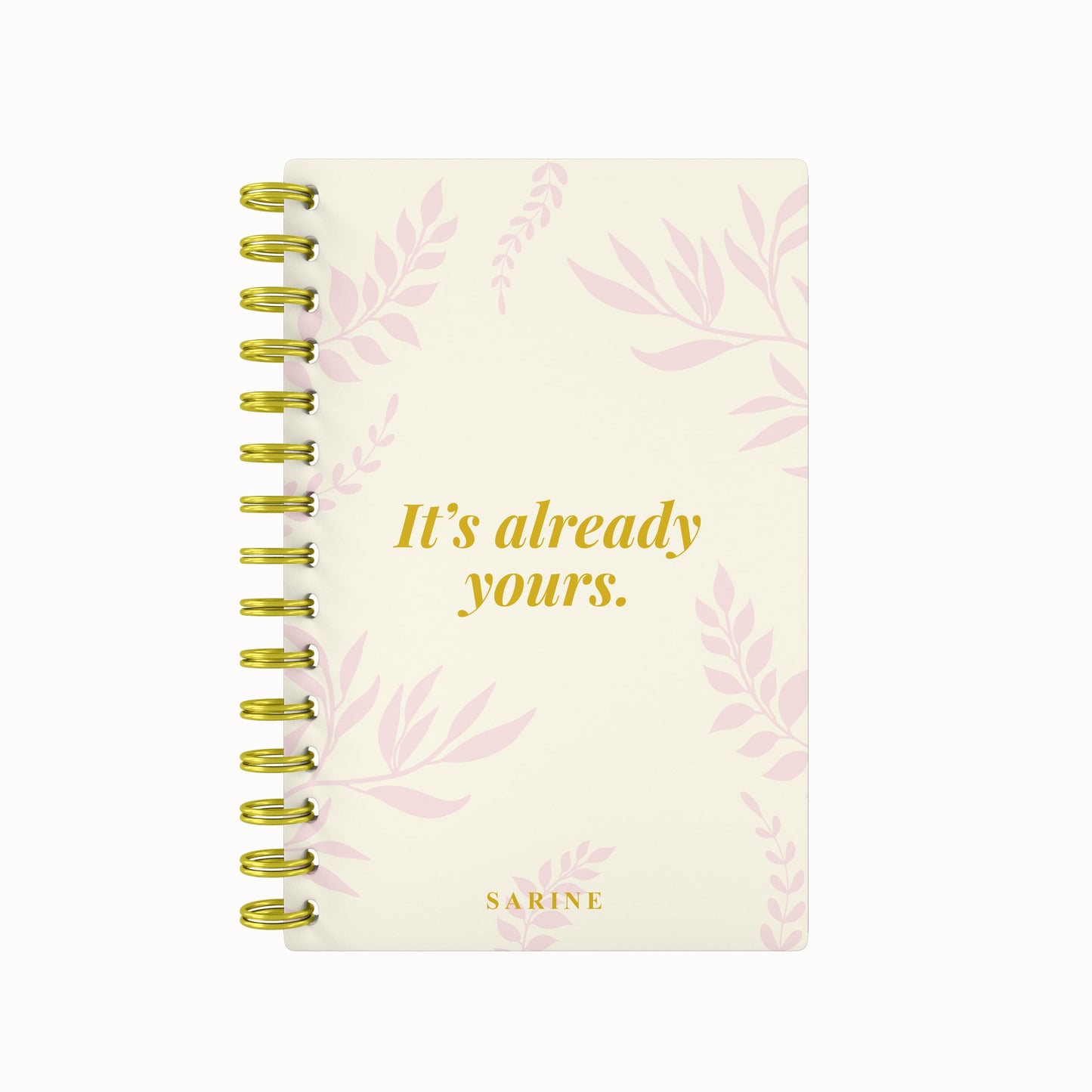 Any Quote Foliage Foil 2026 Daily Planner