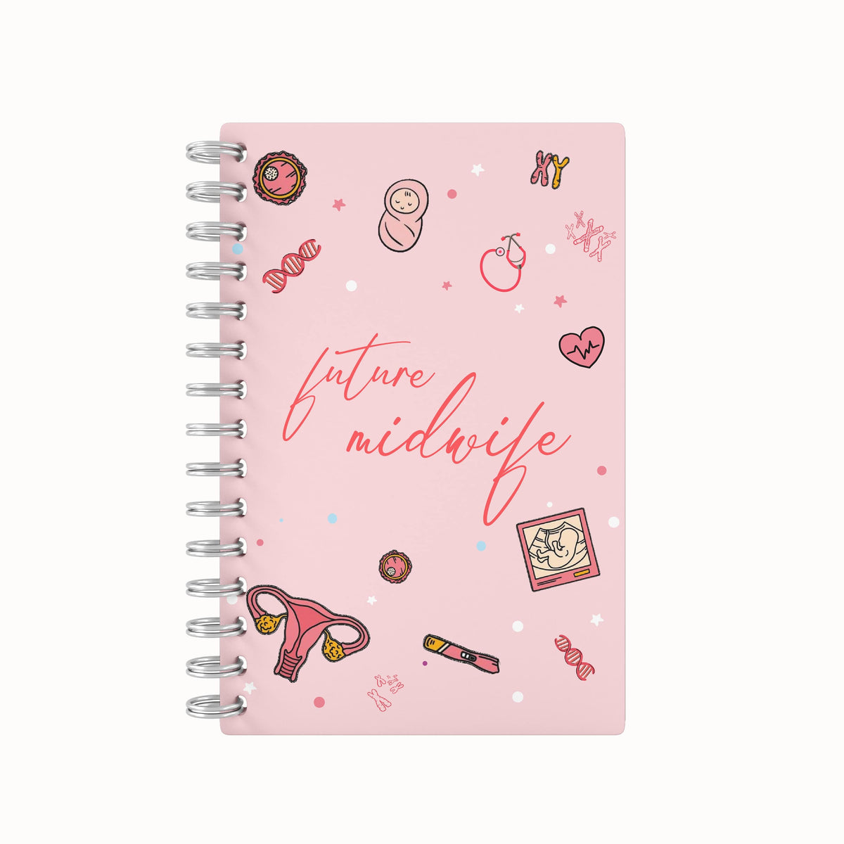 Future Midwife Lined Notebook