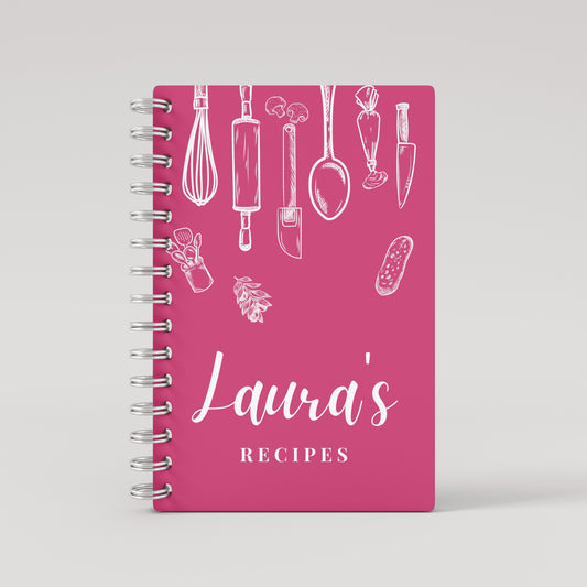 Pink Kitchen Recipe Book