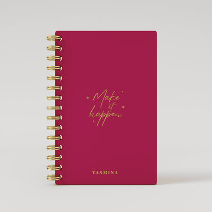 Make It Happen Foil 2025 Weekly Planner