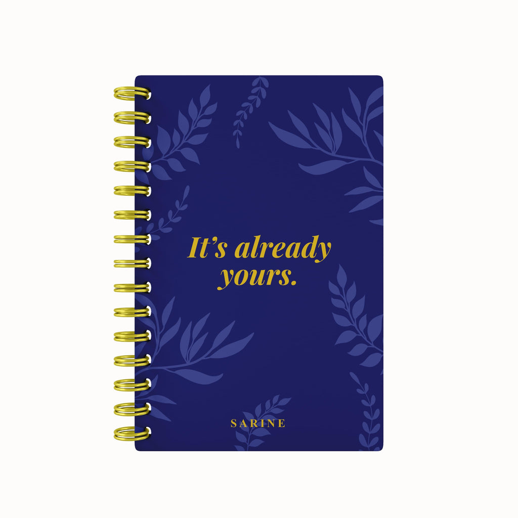 Any Quote Foliage Foil 2026 Daily Planner