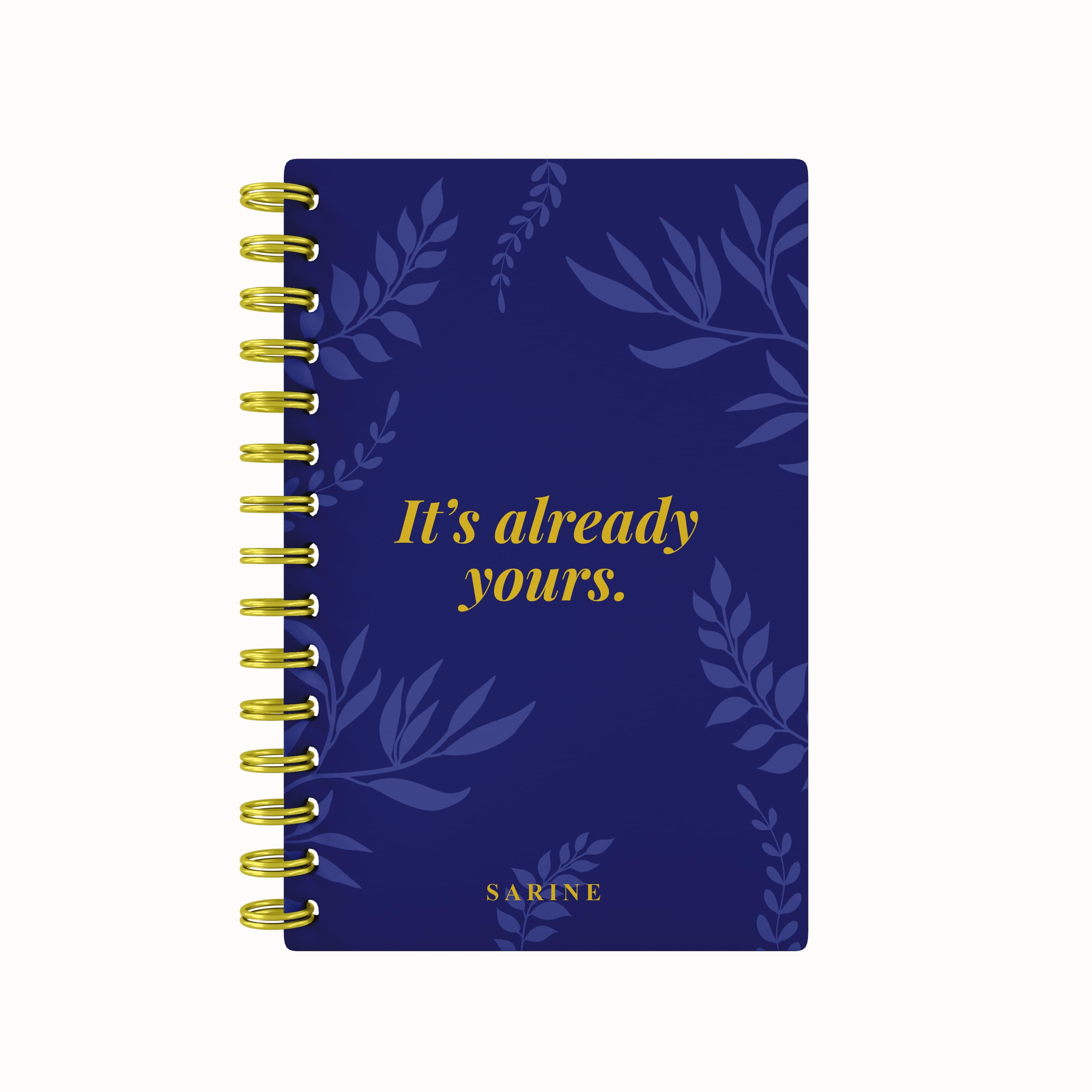 Any Quote Foliage Foil 2026 Daily Planner
