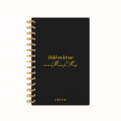 Overthinking Foil 2026 Daily Planner