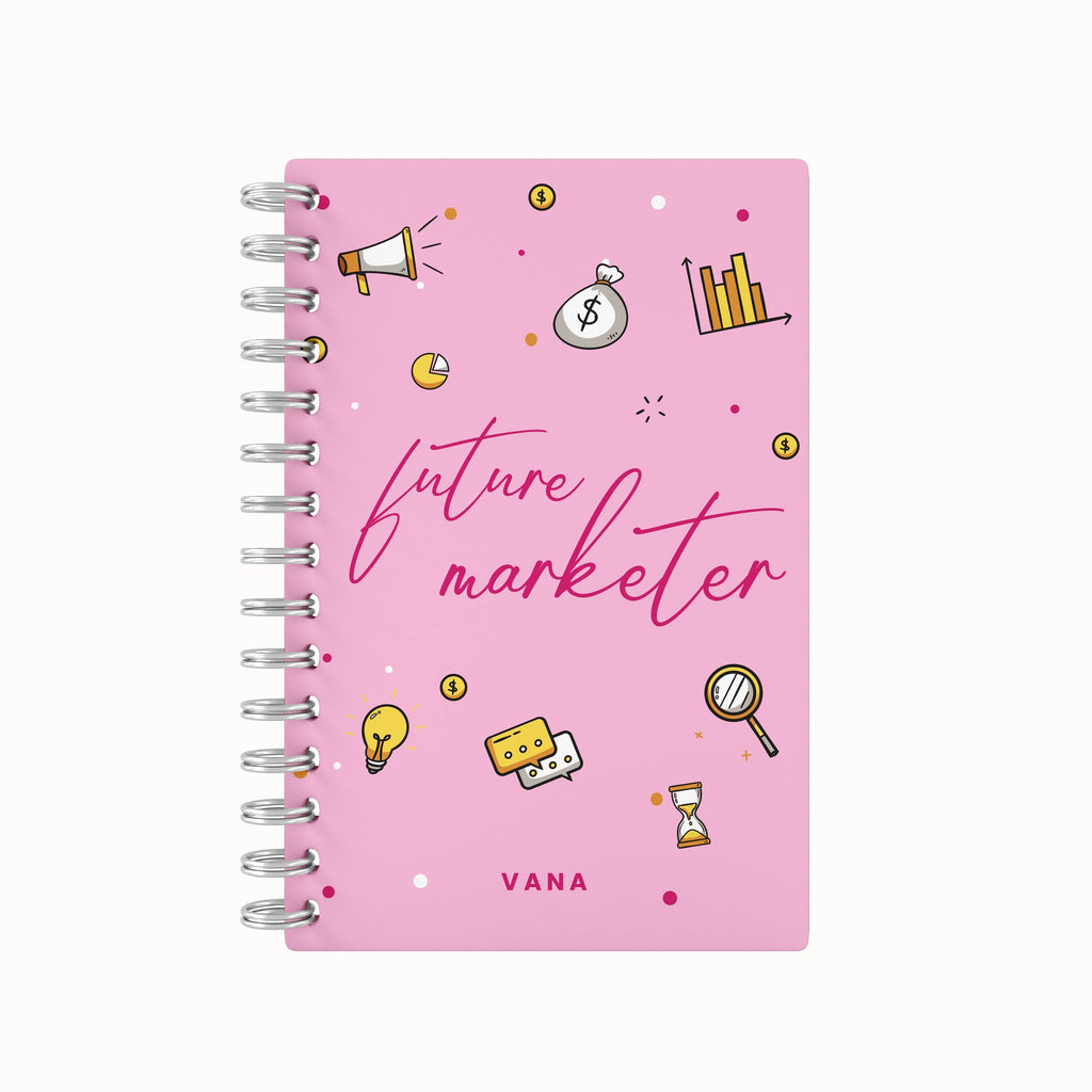 Future Marketer Lined Notebook