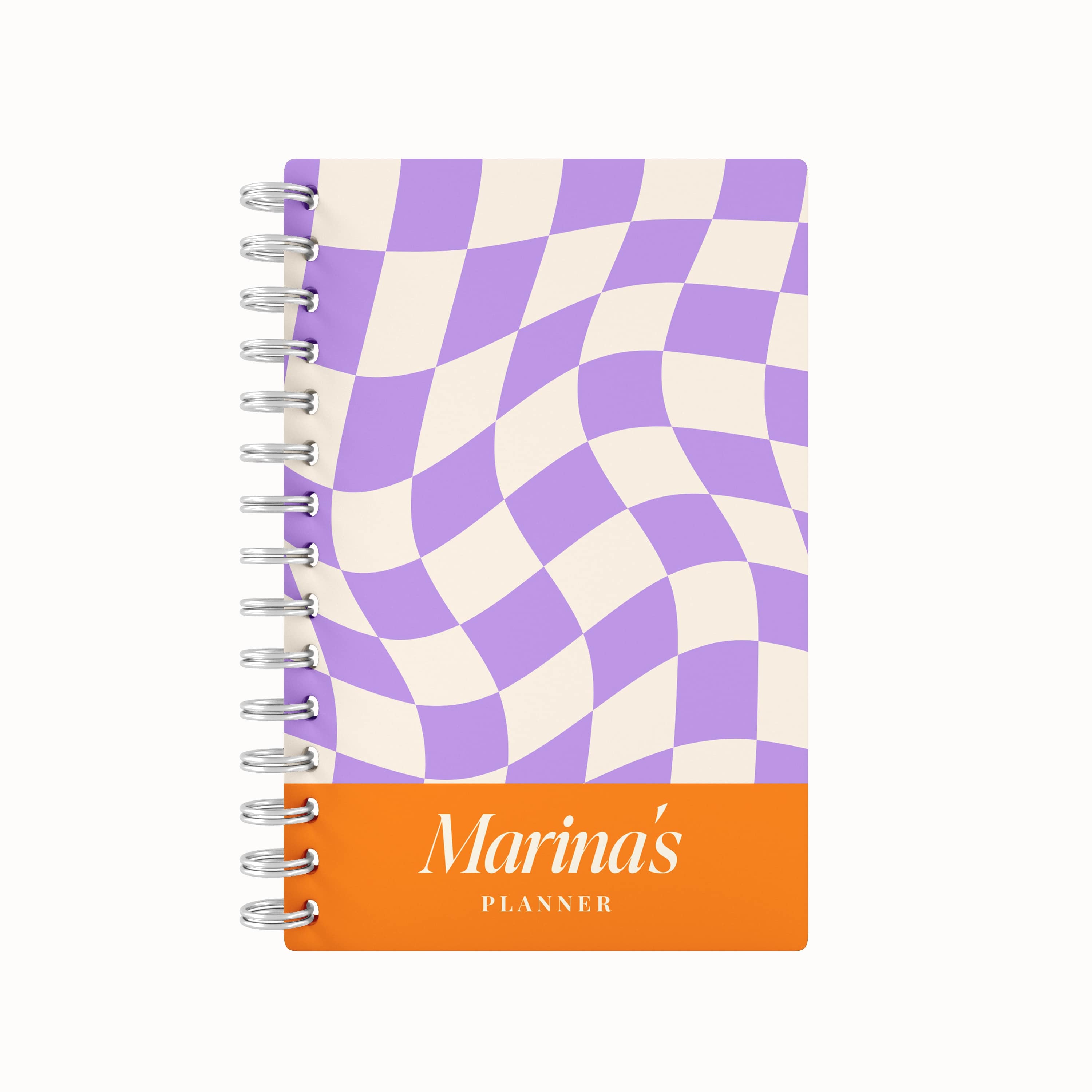 Checkered Tiles 2026 Desk Planner