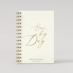 Our Big Day - Beige Foil Wedding Planner