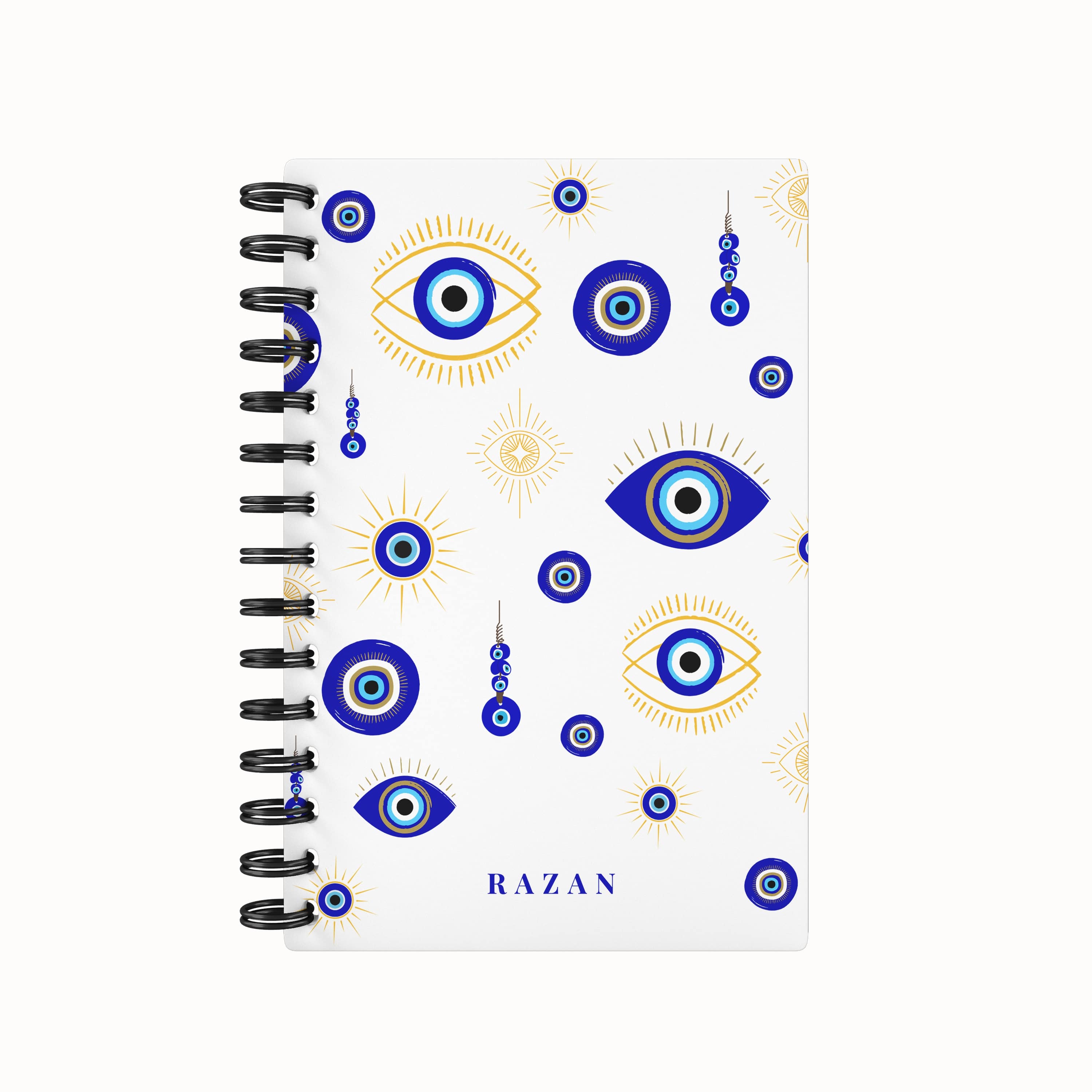 Evil Eye Golden 2026 Desk Planner