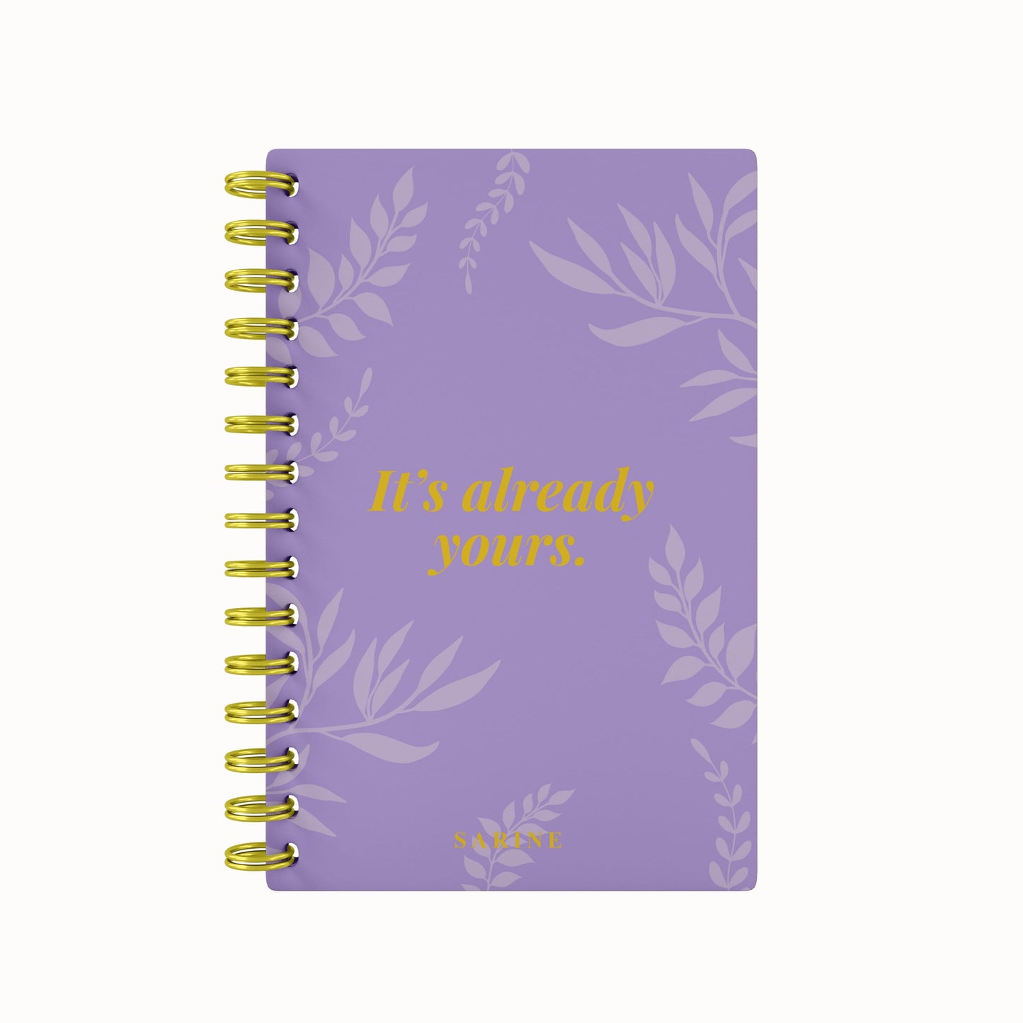 Any Quote Foliage Foil 2026 Weekly Planner