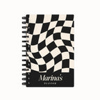Checkered Tiles 2026 Desk Planner
