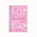 Future Social Media Expert Lined Notebook