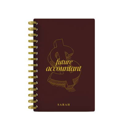 Future Accountant - Foil Student Planner