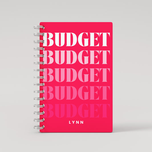 Budget Planner - Hot Pink