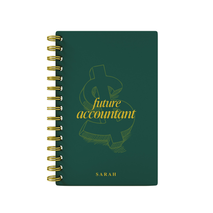 Future Accountant - Foil Student Planner