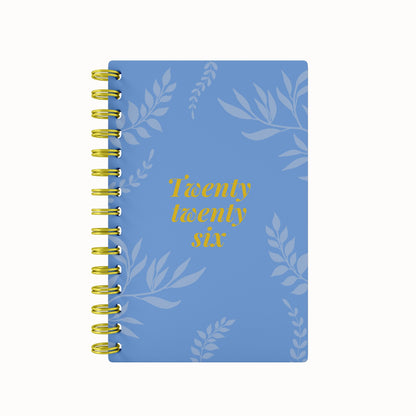 Foliage 2026 Foil Daily Planner