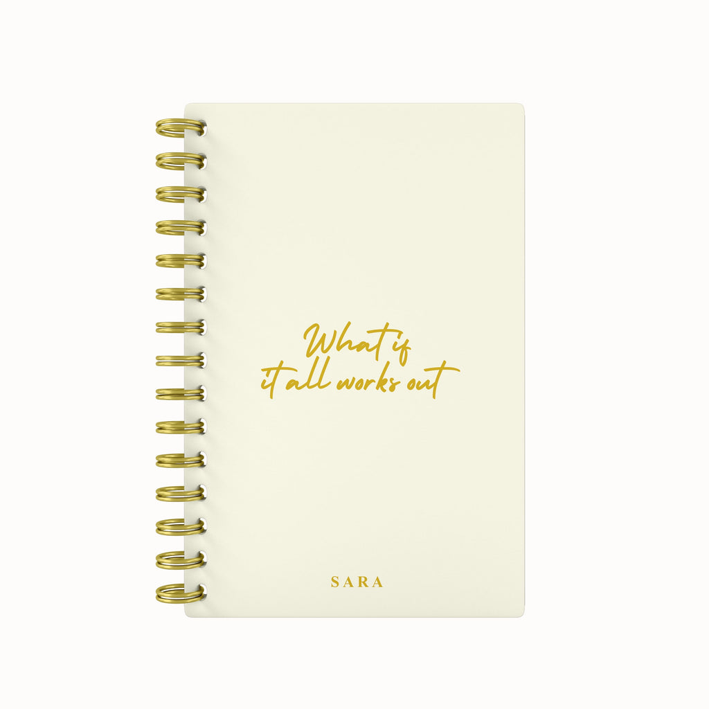 What if it All Works Out Foil 2026 Daily Planner