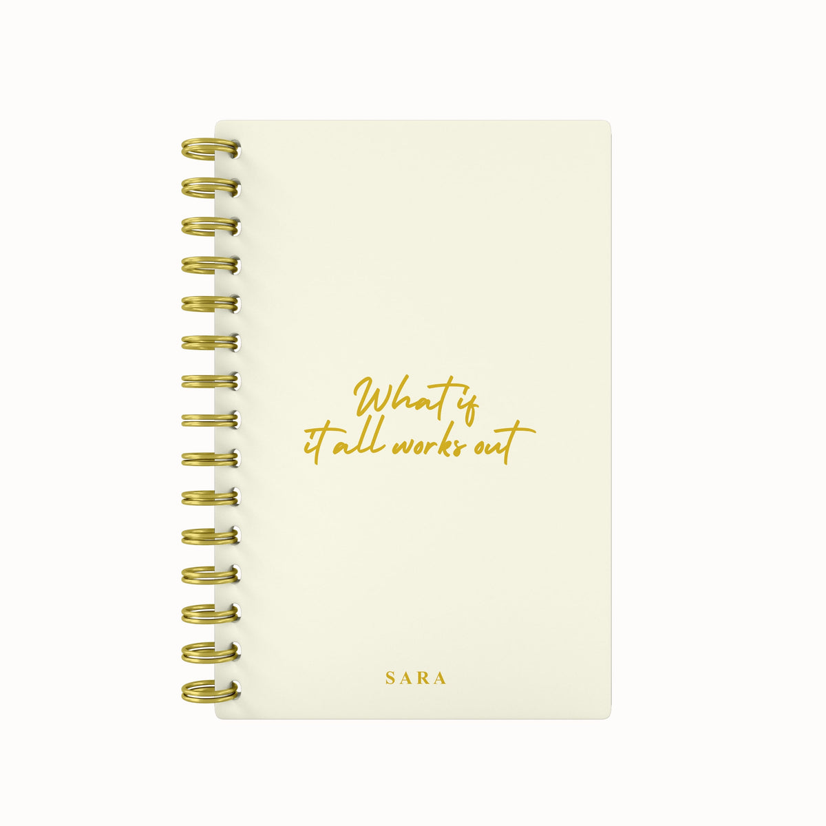 What if it All Works Out Foil 2026 Daily Planner