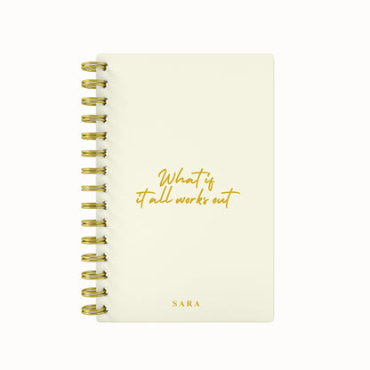 What if it All Works Out Foil 2026 Daily Planner