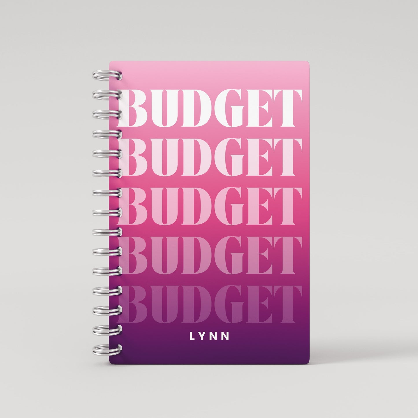 Budget Planner - Pink Gradient