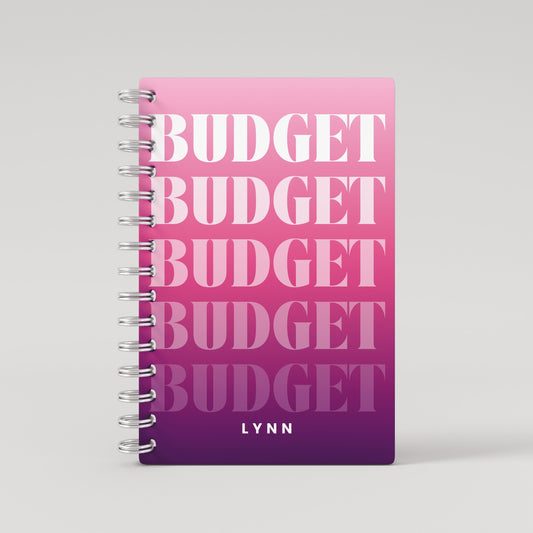 Budget Planner - Pink Gradient