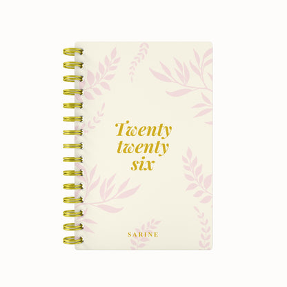 Foliage 2026 Foil Weekly Planner