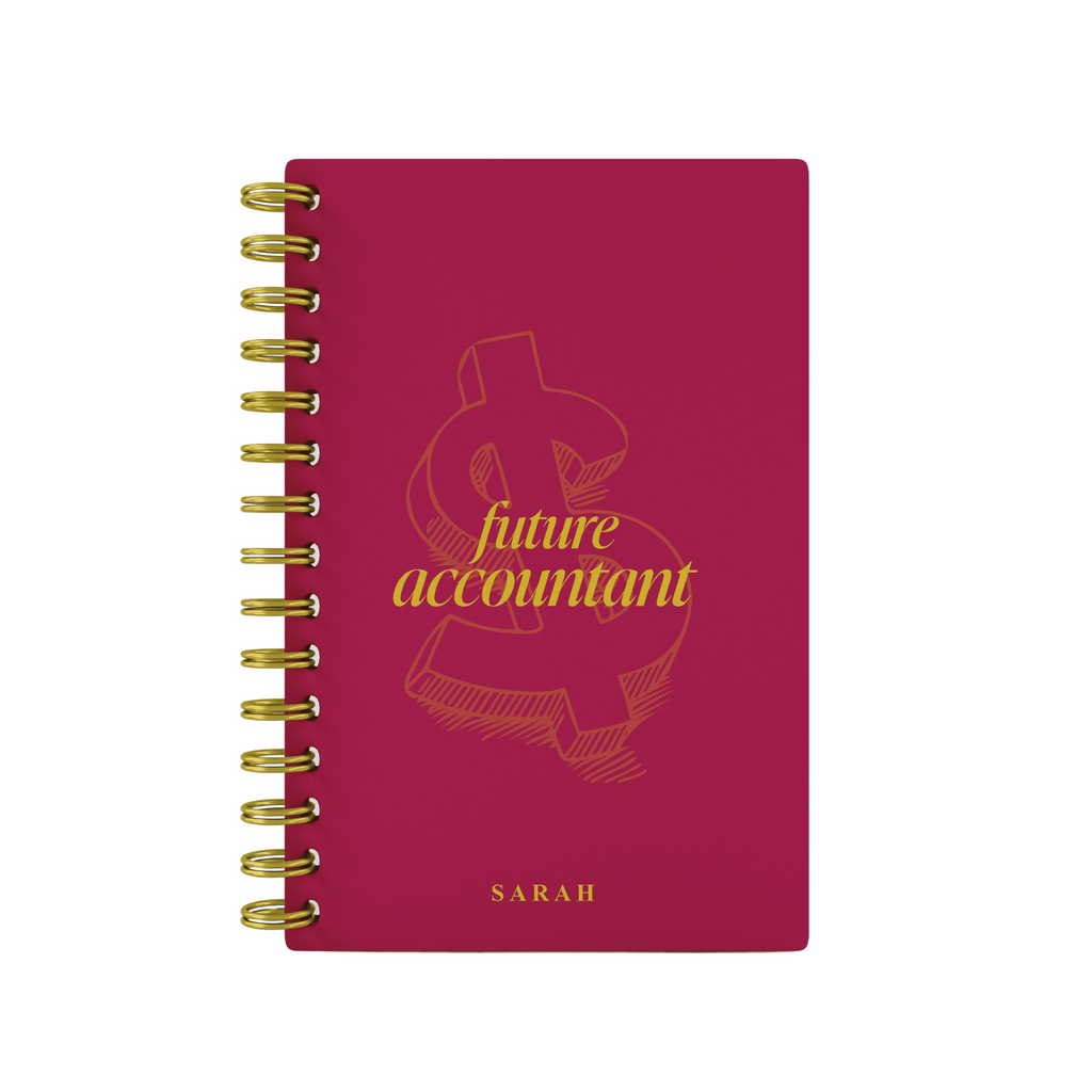 Future Accountant - Foil Lined Notebook