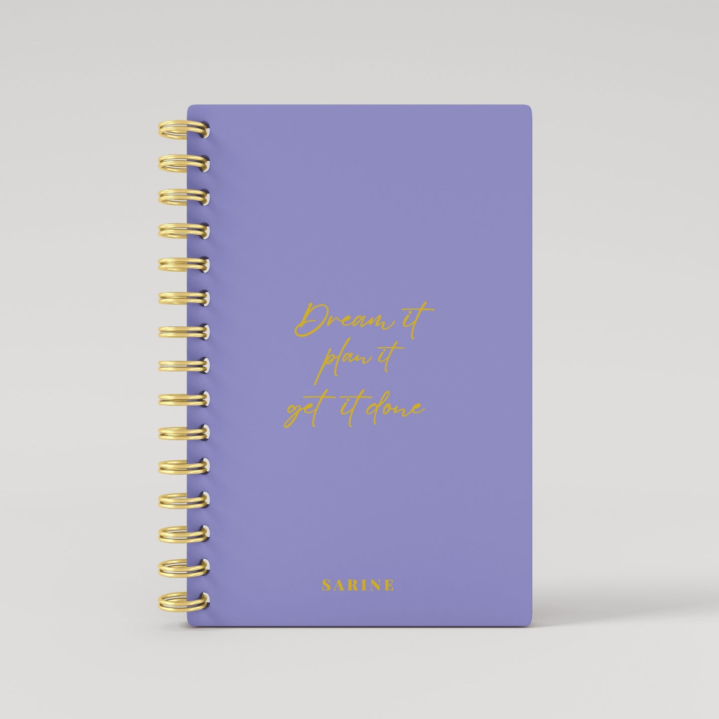 Leather Dream It Lined Notebook