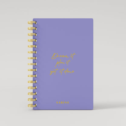 Leather Dream It 2025 Daily Planner