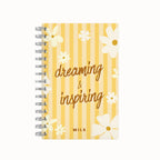 Dreaming & Inspiring 2026 Daily Planner - Yellow