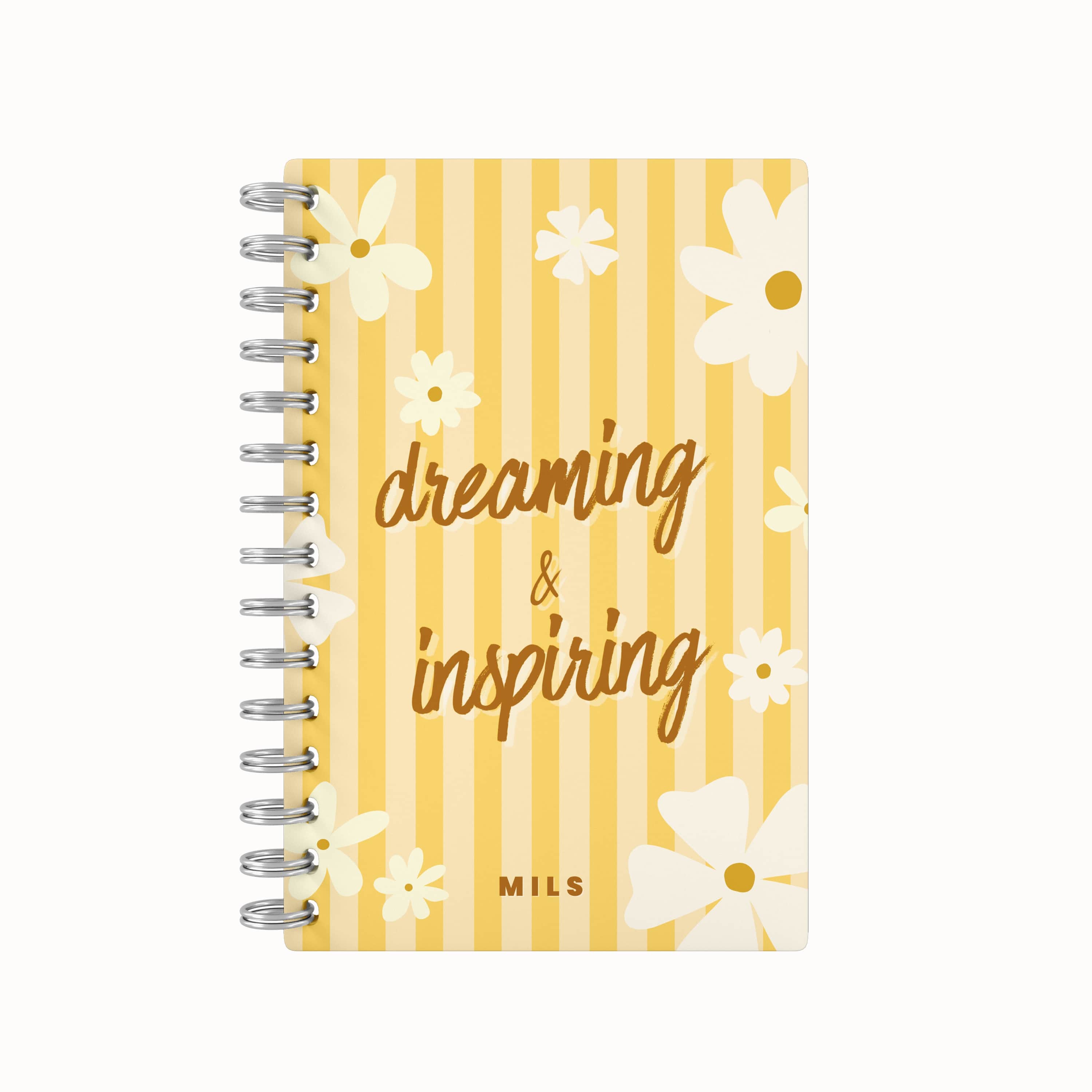 Dreaming & Inspiring 2026 Daily Planner - Yellow
