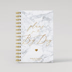 Plans for the Big Day - Gold Foil Wedding Planner